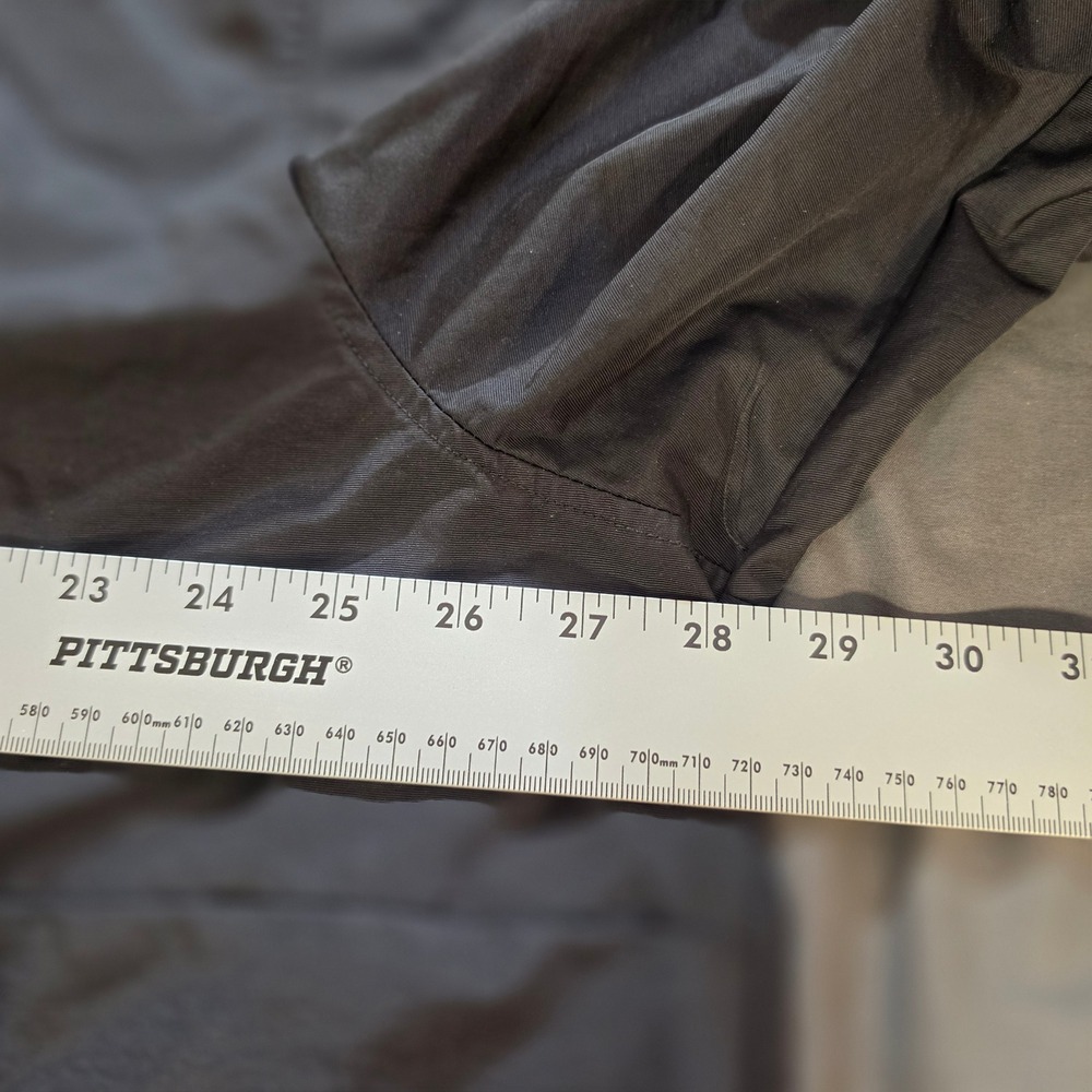 Independent Trading Co Carinthia Windbreaker Jacket Black Quarter Zip Mens 3XL - Picture 6 of 13